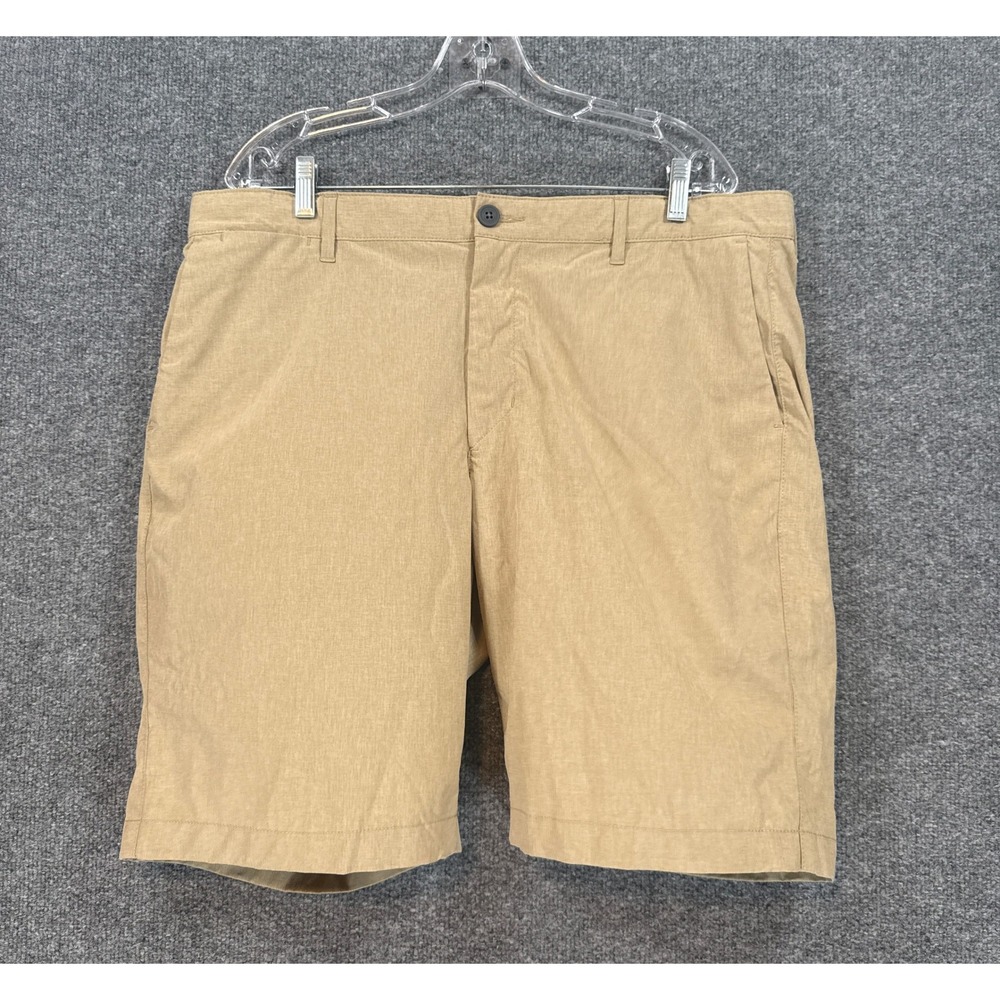 Tommy Bahama Shorts Mens 38 Tan Performance Stretch Golf Casual Khaki Walking